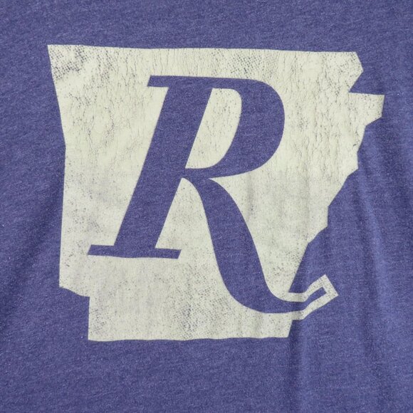 Remington Shirt Mens 2XL Navy Blue Arkansas R Logo Graphic Short Sleeve Hunting - Picture 2 of 8